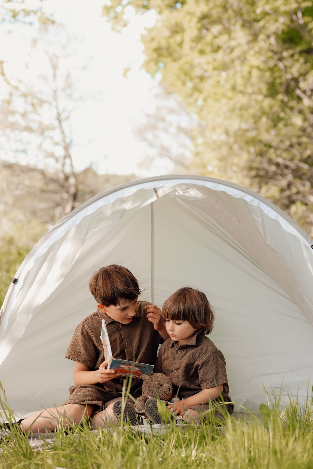 Vanilla Copenhagen Pop-Up UV-Telt Family, Oyster Grey