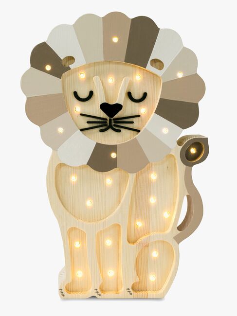 Little Lights Lampe Løve, Cappuccino