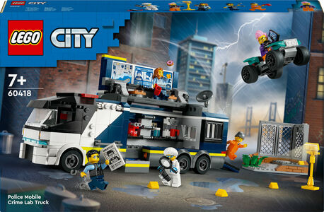 LEGO City 60418 Politiets mobile kriminallaboratorium