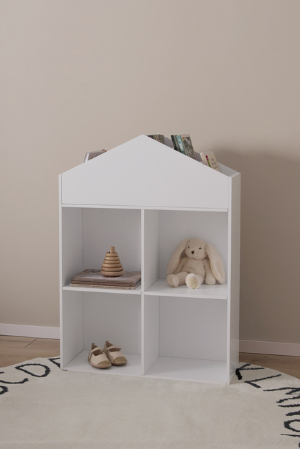 Alice & Fox HOLLY Bogreol Hus, Hvid