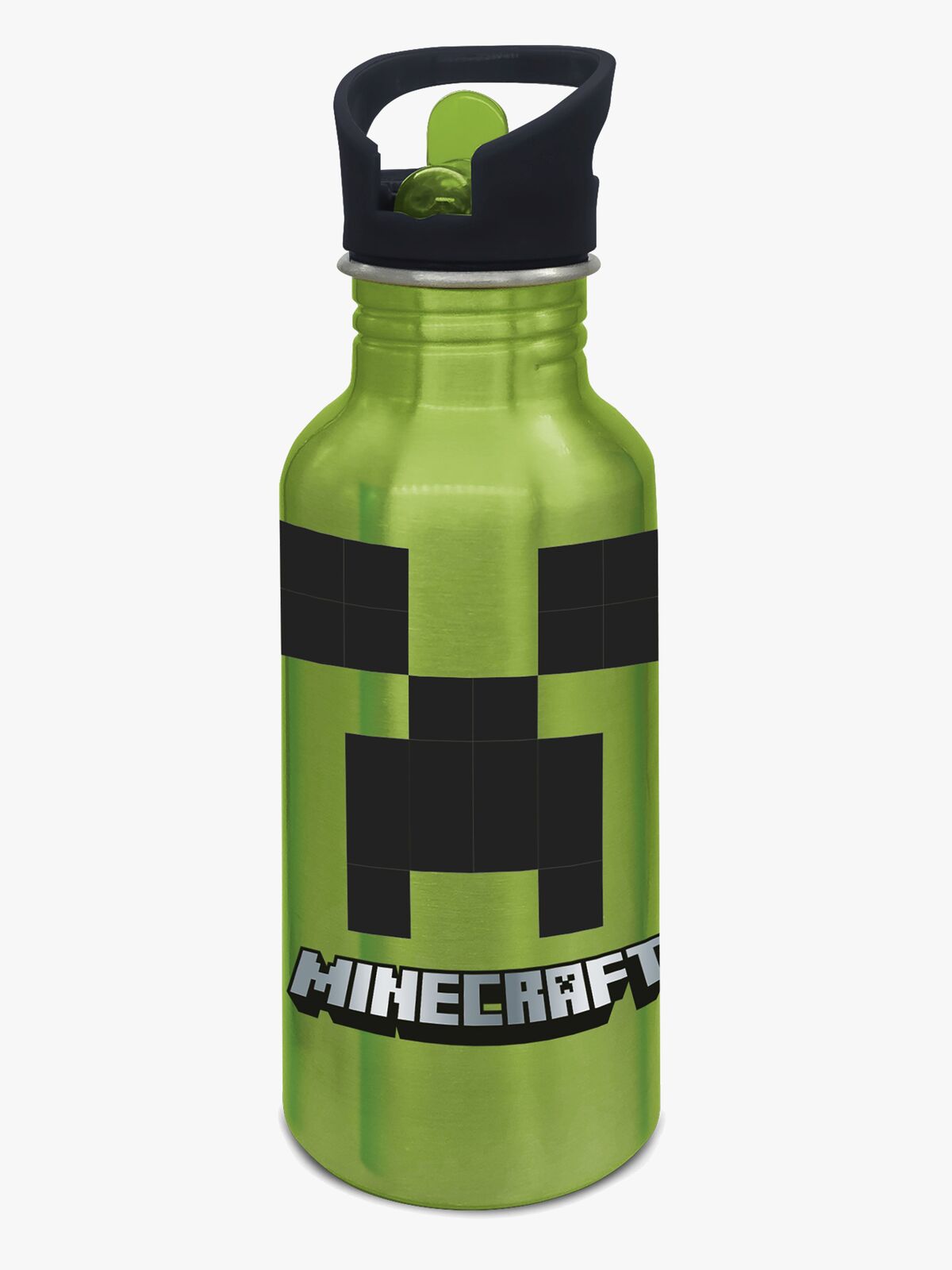 Minecraft  Aluminium Drikkedunk 545ml, Grøn