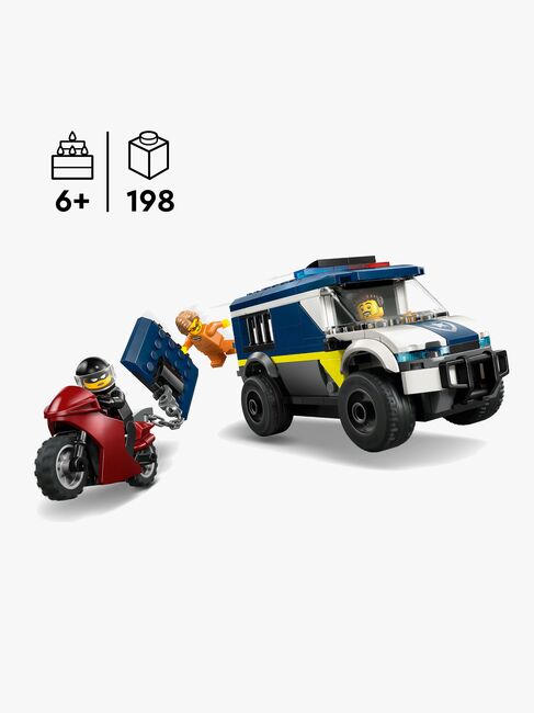 LEGO City 60479 Politivogn til fangetransport