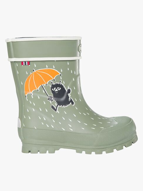 Viking Alv Jolly Mumitroldene Gummistøvler, Green