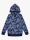 Luca & Lola Rafaele Hoodie, Blue Camouflage