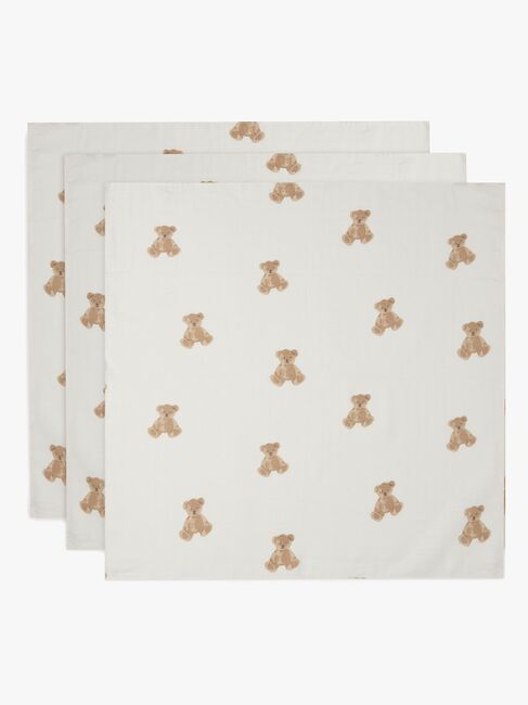 Jollein Stofble 3-Pak, Teddy Bear