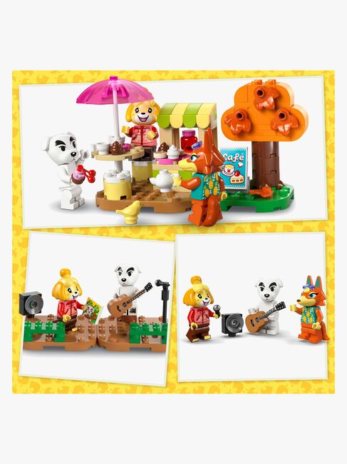LEGO Animal Crossing 77052 K.K.'s koncert på bytorvet