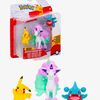 Pokémon Battle Figursæt Pikachu, Gible & Ponyta 3-pak
