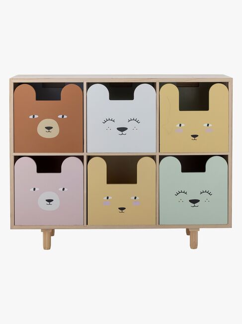 Bloomingville Calle Bogreol med Skuffer, Nature