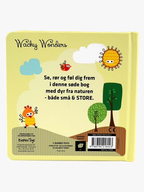Wacky Wonders - Rør og Føl bog med Dyrevenner