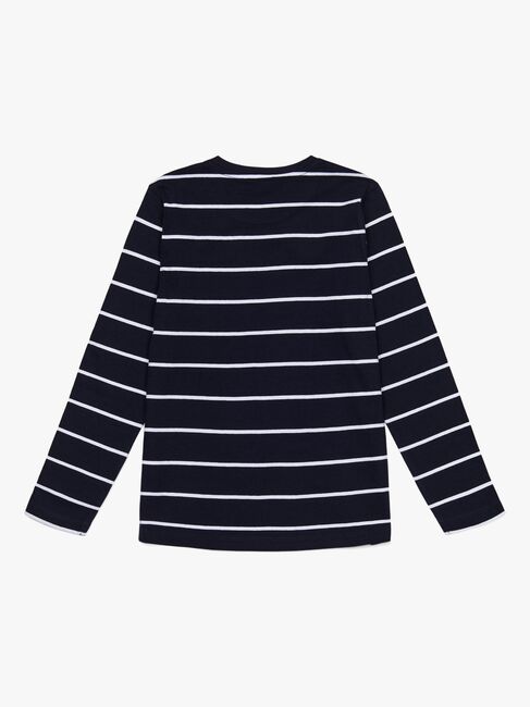Luca & Lola Abel Langærmet T-Shirt 2-pak, Navy/Stripes