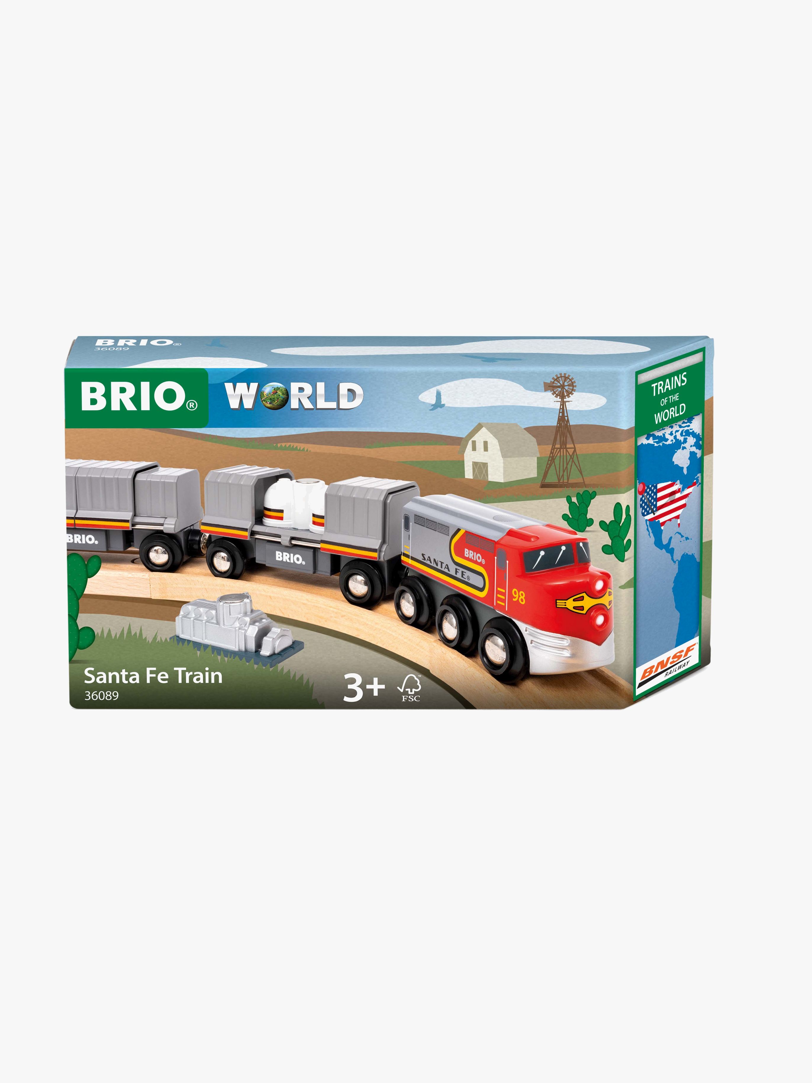 BRIO World 36089 Trains of the World Santa Fe Tog