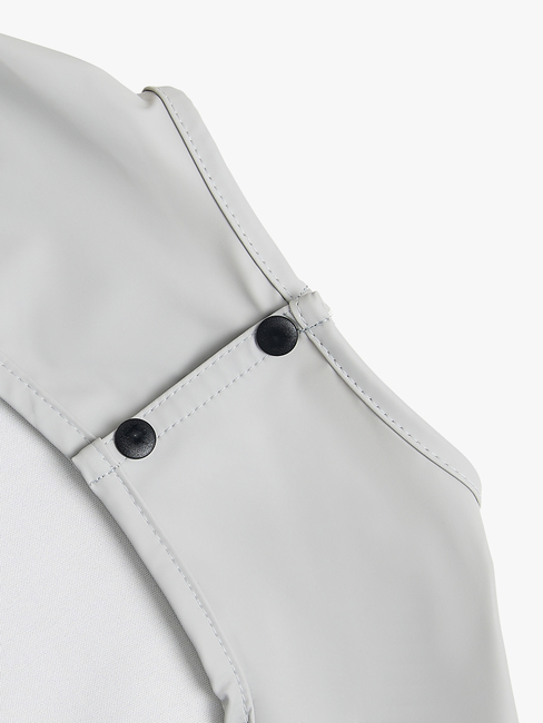 Beemoo CARE Bib  Langærmet Hagesmæk, Light Grey