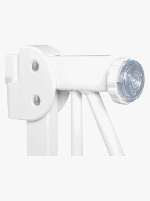 Lionelo Truus Slim Sikkerhedsgitter, White/Natural