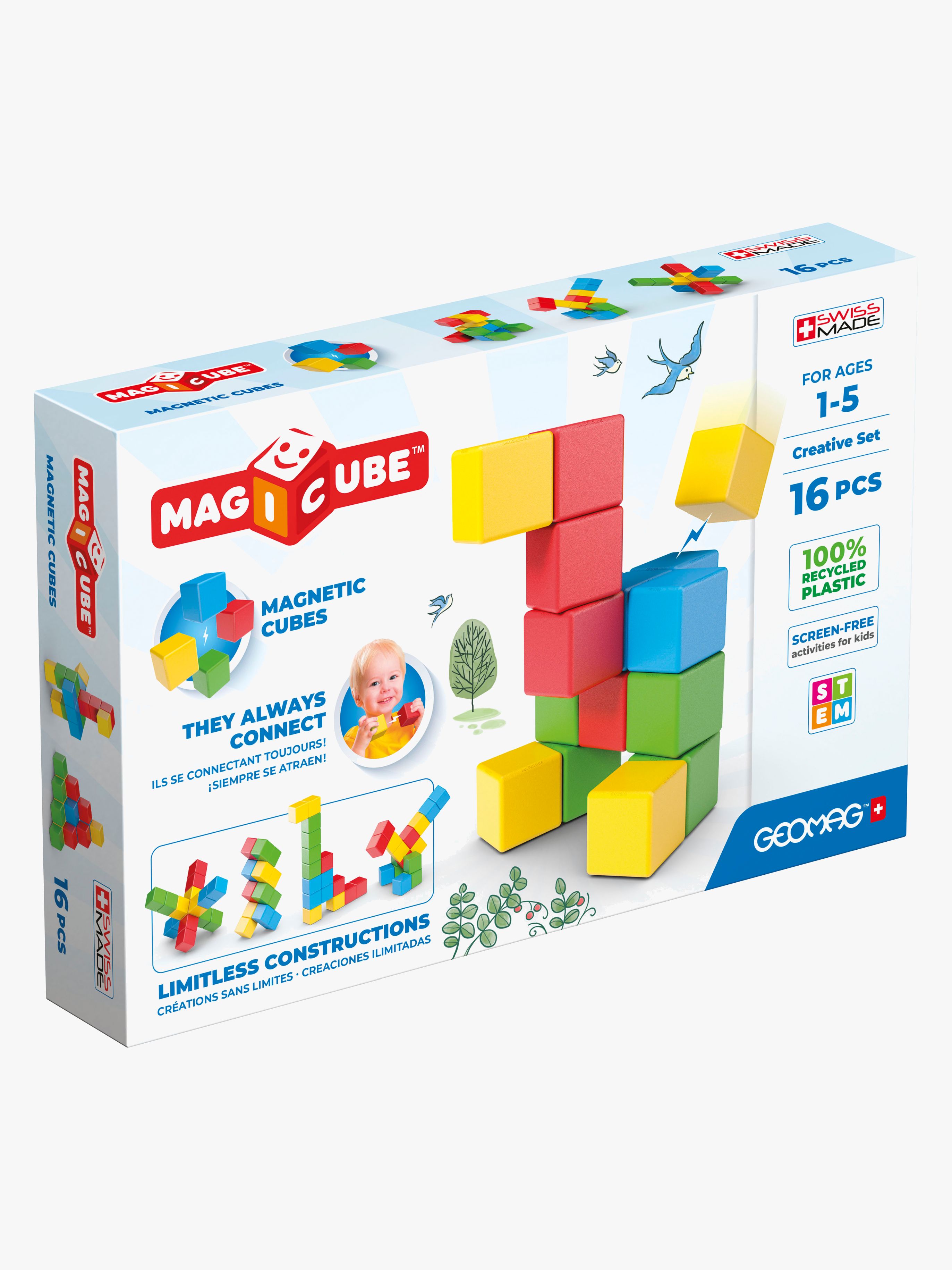Geomag Magicube Creative Set Byggesæt 16 Dele