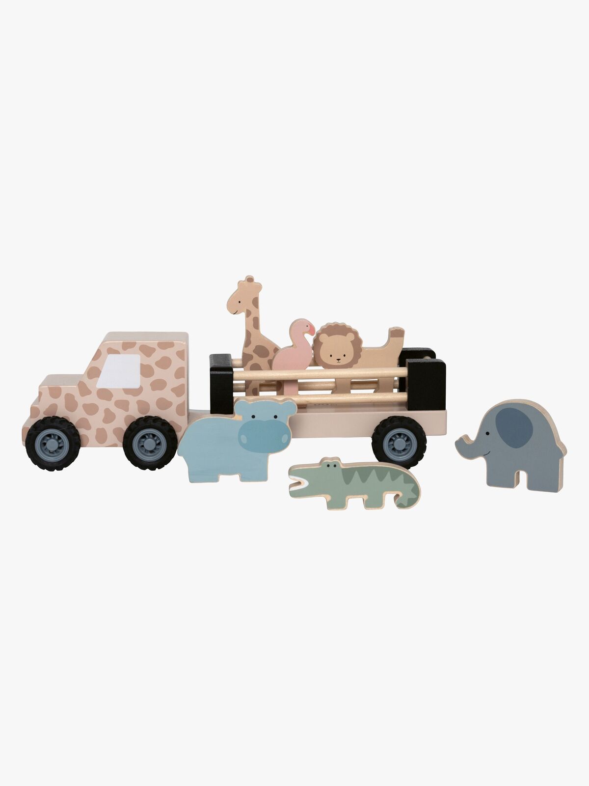 Jabadabado Traktor med Safaridyr