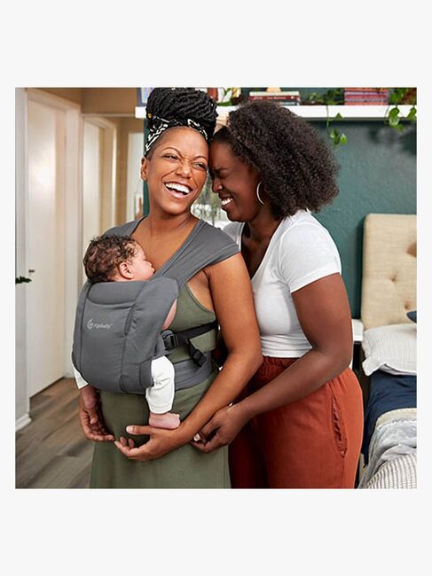 Ergobaby Embrace Soft Air Mesh Bæresele, Washed Black