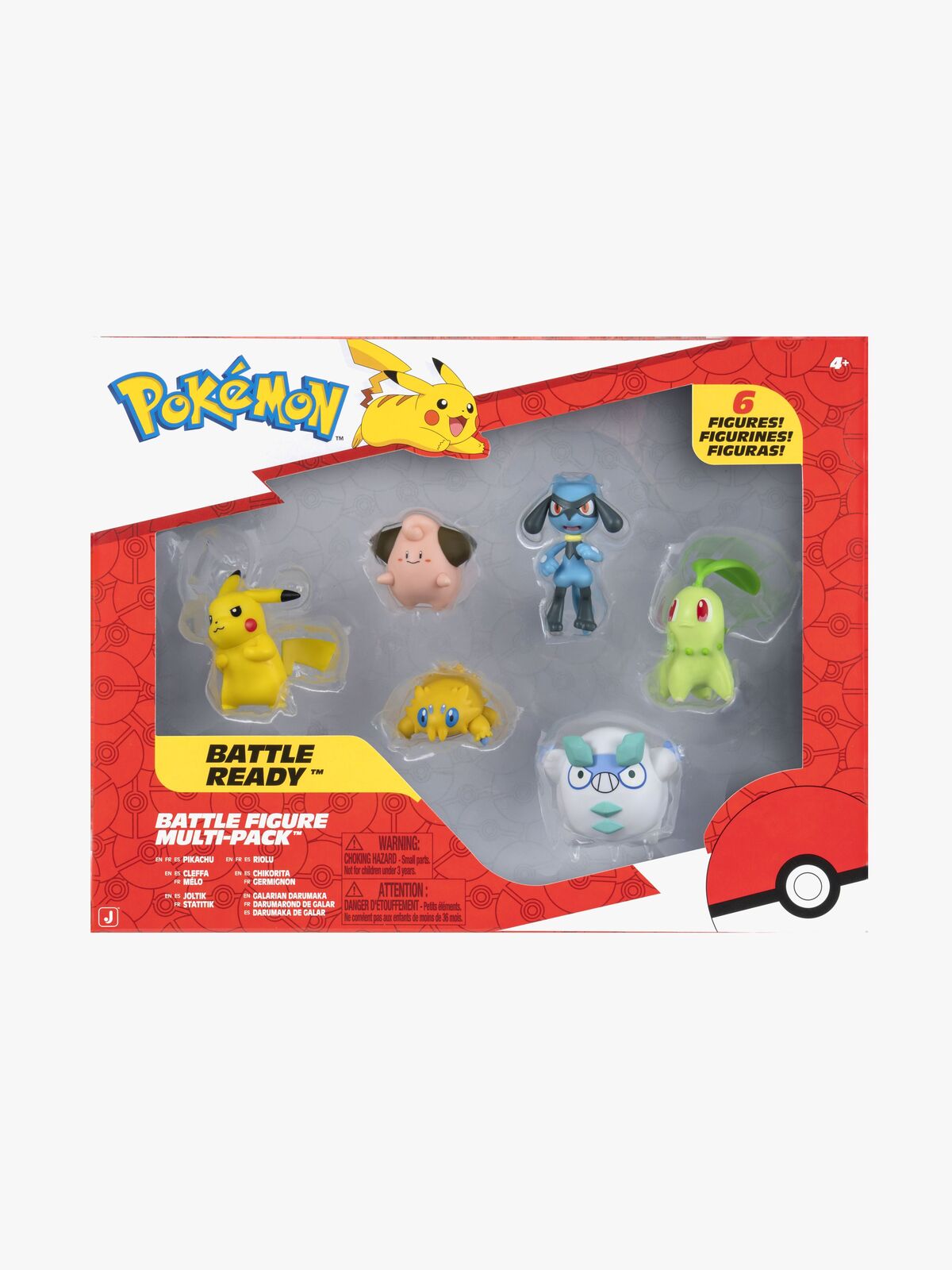 Pokémon Battle Figursæt 6-pak