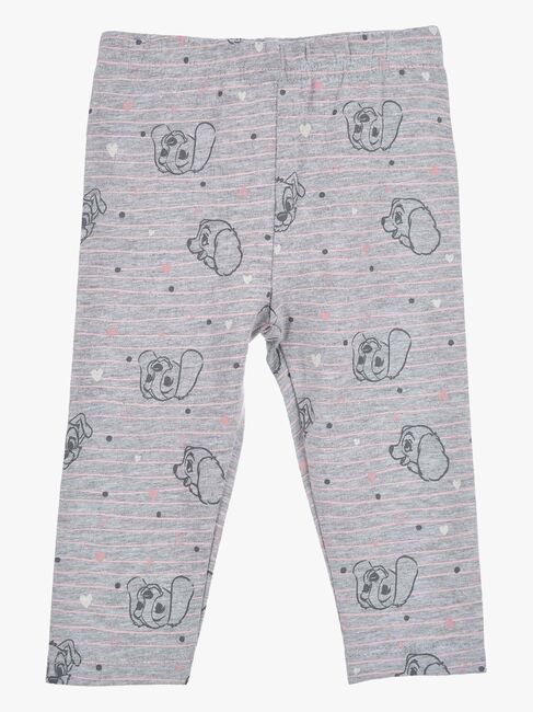 Disney Lady Og Vagabonden Leggings, Light Grey HU0027-LGREY-2483_1.jpg