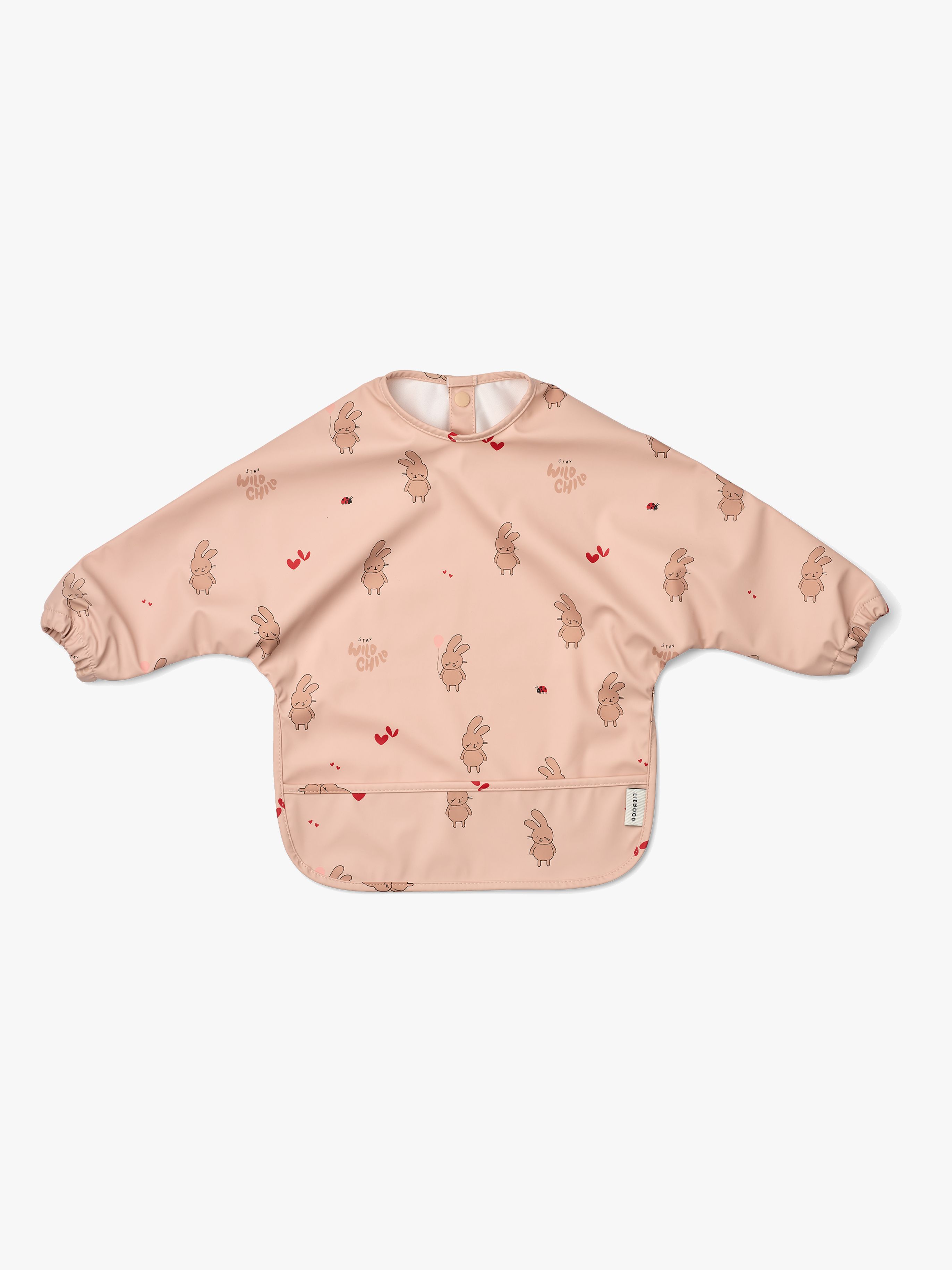 LIEWOOD Merle Cape Hagesmæk med Tryk, Wild child/Rosey