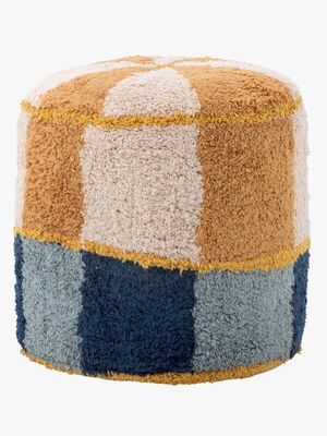 Bloomingville MINI Kio Puf, Blå