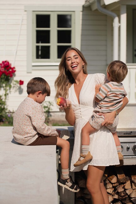 Viking x Kenza Sweatshirt, Sandfarvet