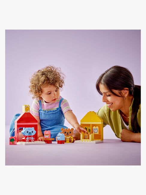 LEGO DUPLO My First 10414 Dagligdagens rutiner: Spisetid og sengetid