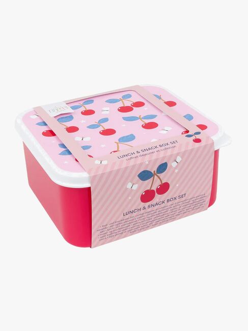 A Little Lovely Company Madkasse-sæt, Kirsebær