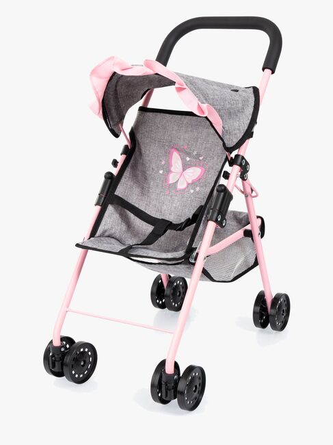 Bayer Design Dukkevogn Buggy Sæt, Grey