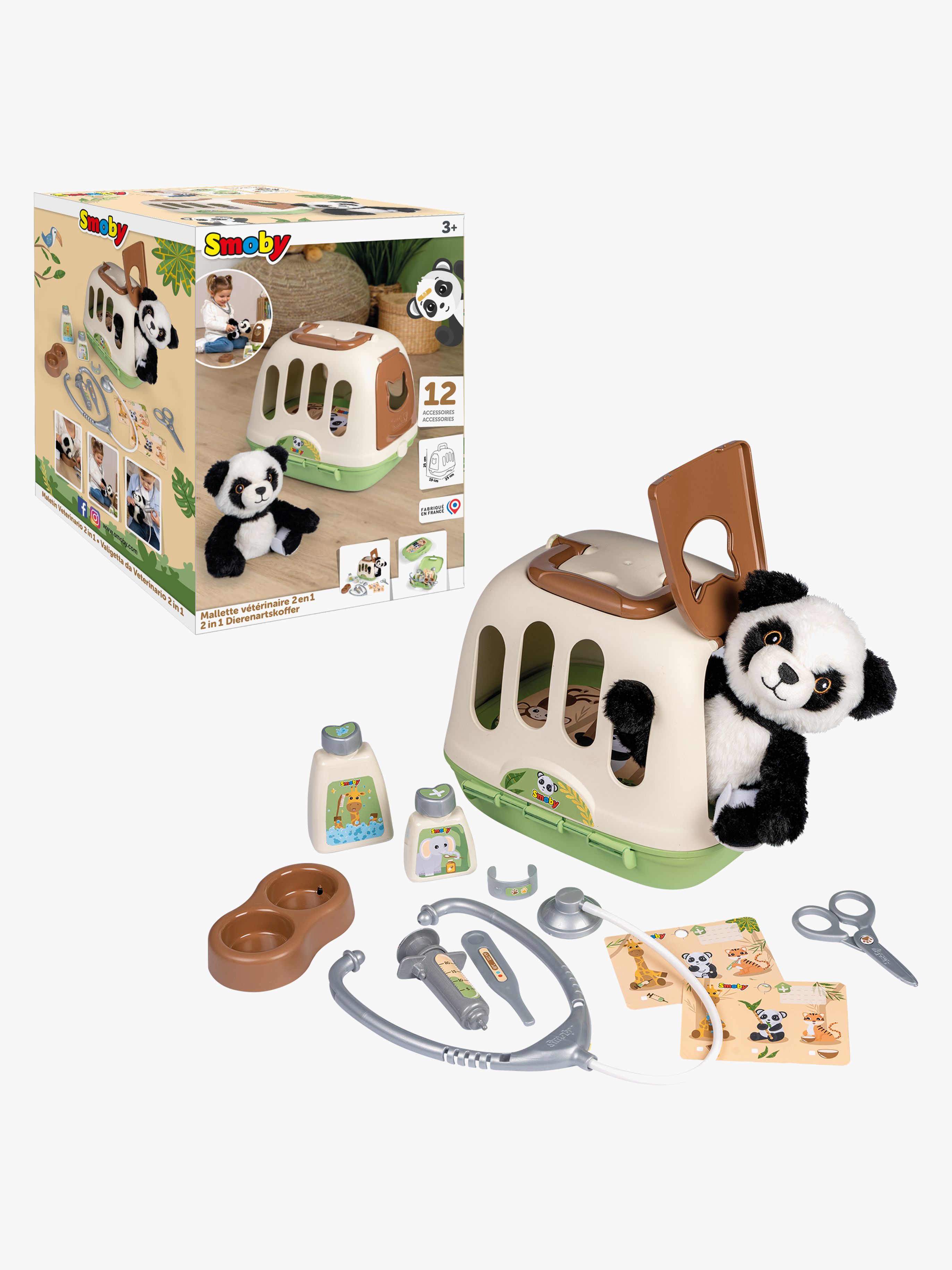 Smoby Animal Care Case Legesæt