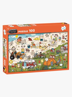 Kärnan LasseMajas Detektivbyrå Puslespil 100 Brikker