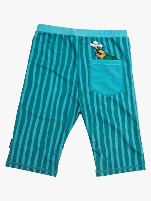 Swimpy Pippi Langstrømpe Badeshorts, Petrol