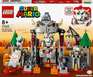 LEGO Super Mario 71423 Dry Bowsers slotskamp – udvidelsessæt