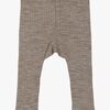Mikk-Line Leggings Barn Merinould, Melange Denver
