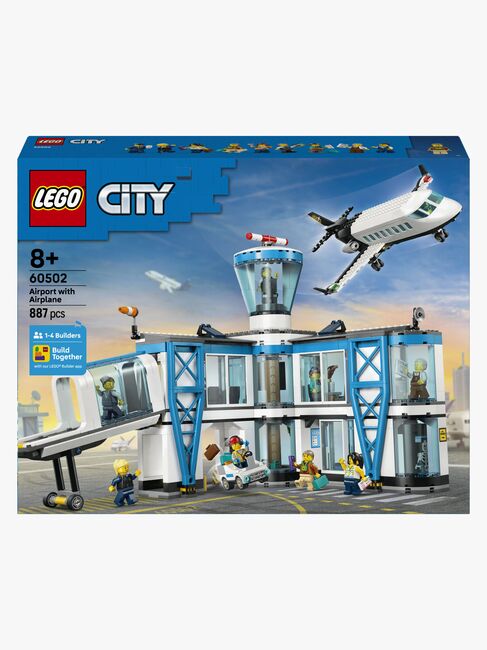 LEGO City 60502 Lufthavn med fly
