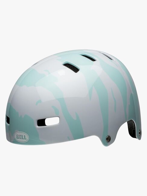 Bell SPAN Hjelm, Hvid/Blå