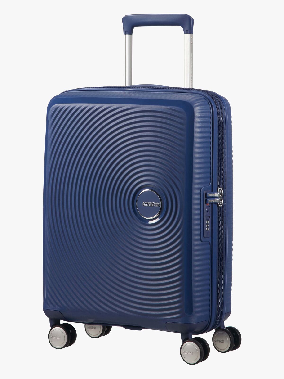 American Tourister Soundbox Spinner Kuffert 35,5L, Midnight Navy