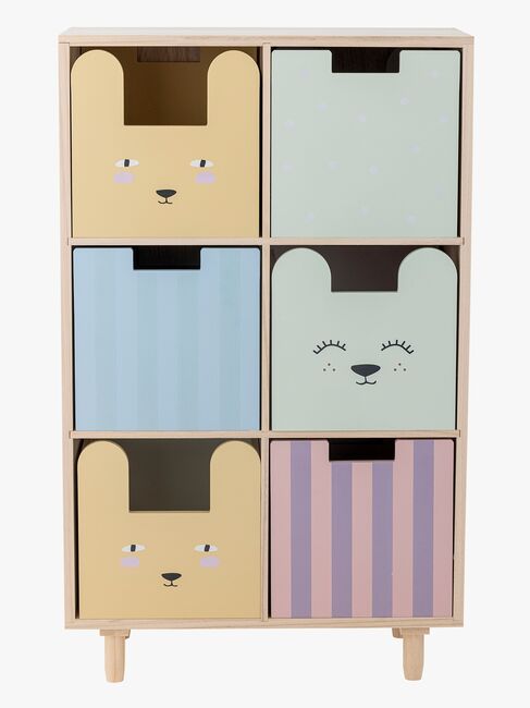 Bloomingville Calle Bogreol med Skuffer, Nature