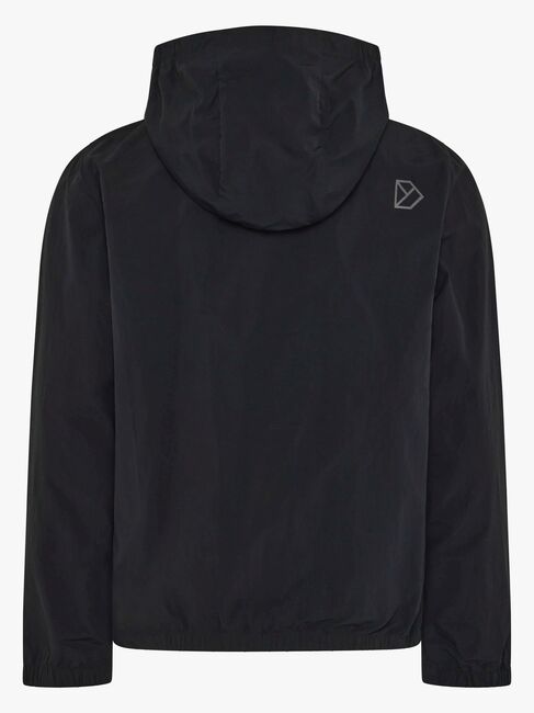 Didriksons Jasper Vindtæt Friluftsjakke, Black