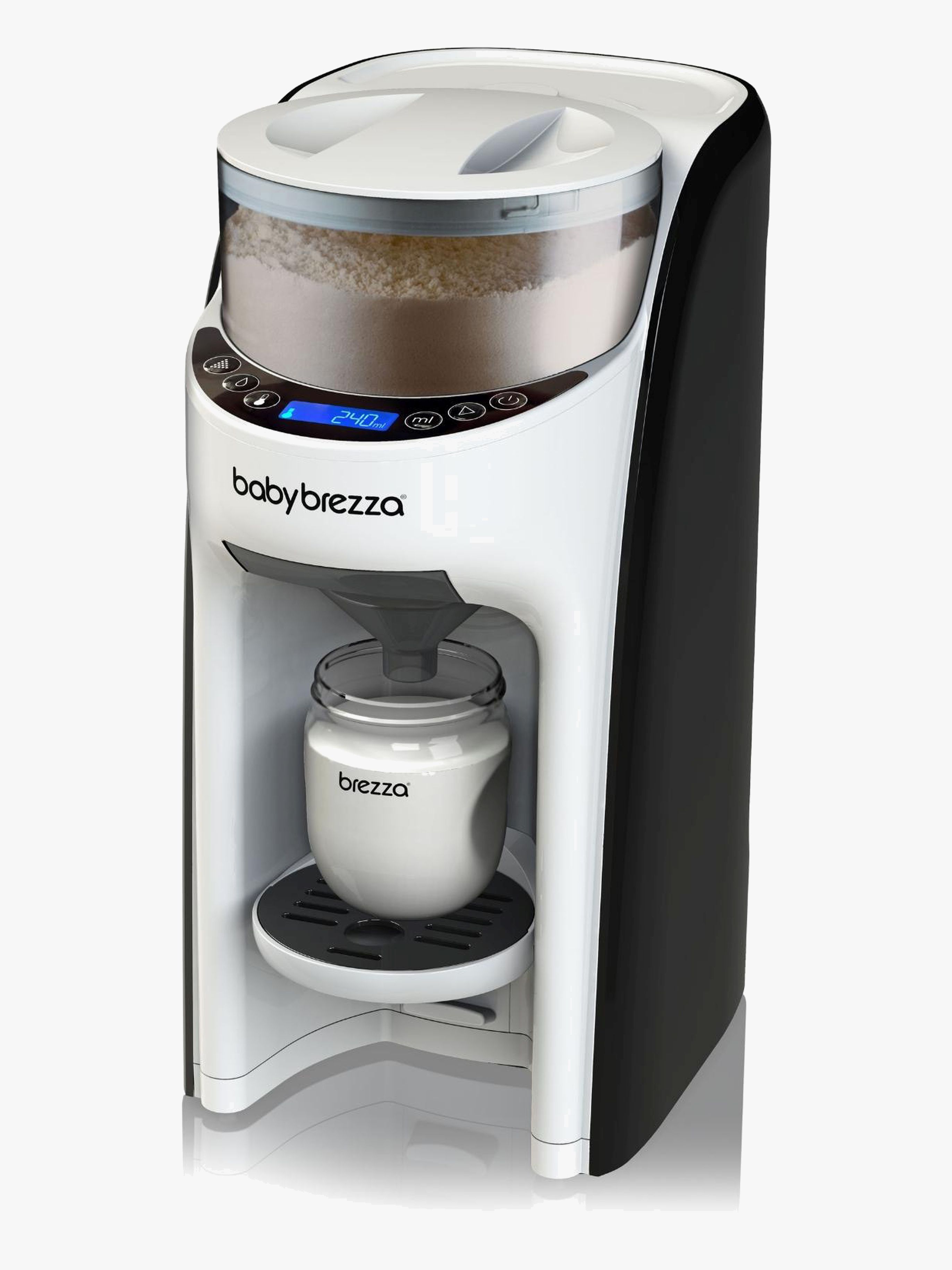 Baby Brezza Formula Pro Advanced Modermælkserstatnings- og Vællingemaskine, White