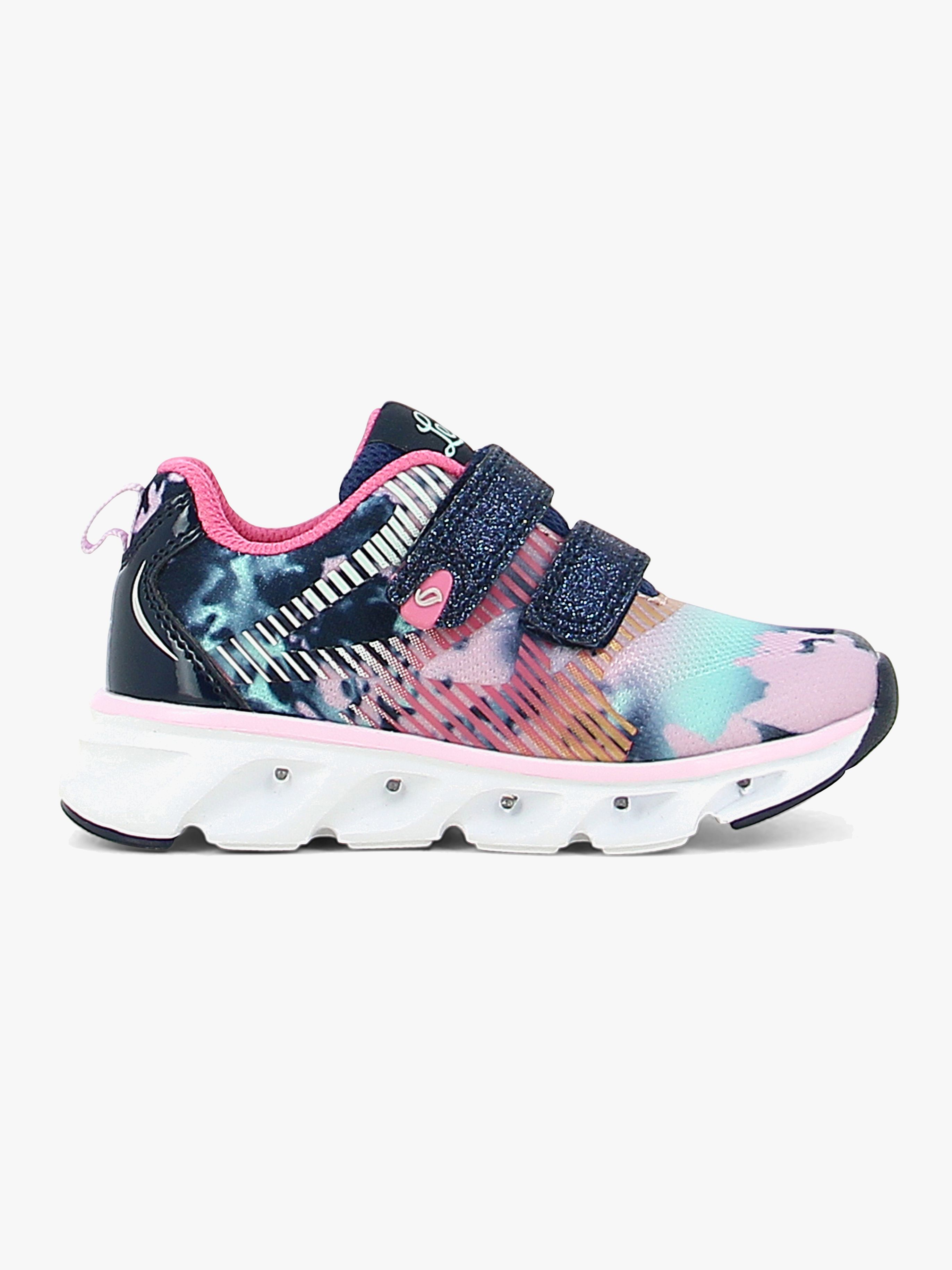 Leaf Skalka Blinkesko, Navy/Pink, 27