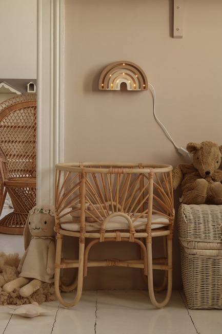 Little Lights Mini Lampe Regnbue, Cappucino