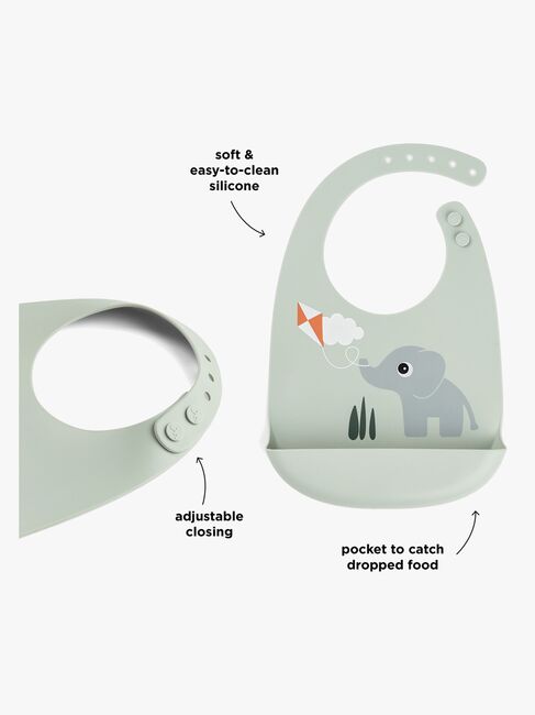 Done By Deer Playground Silikone Hagesmæk, Green