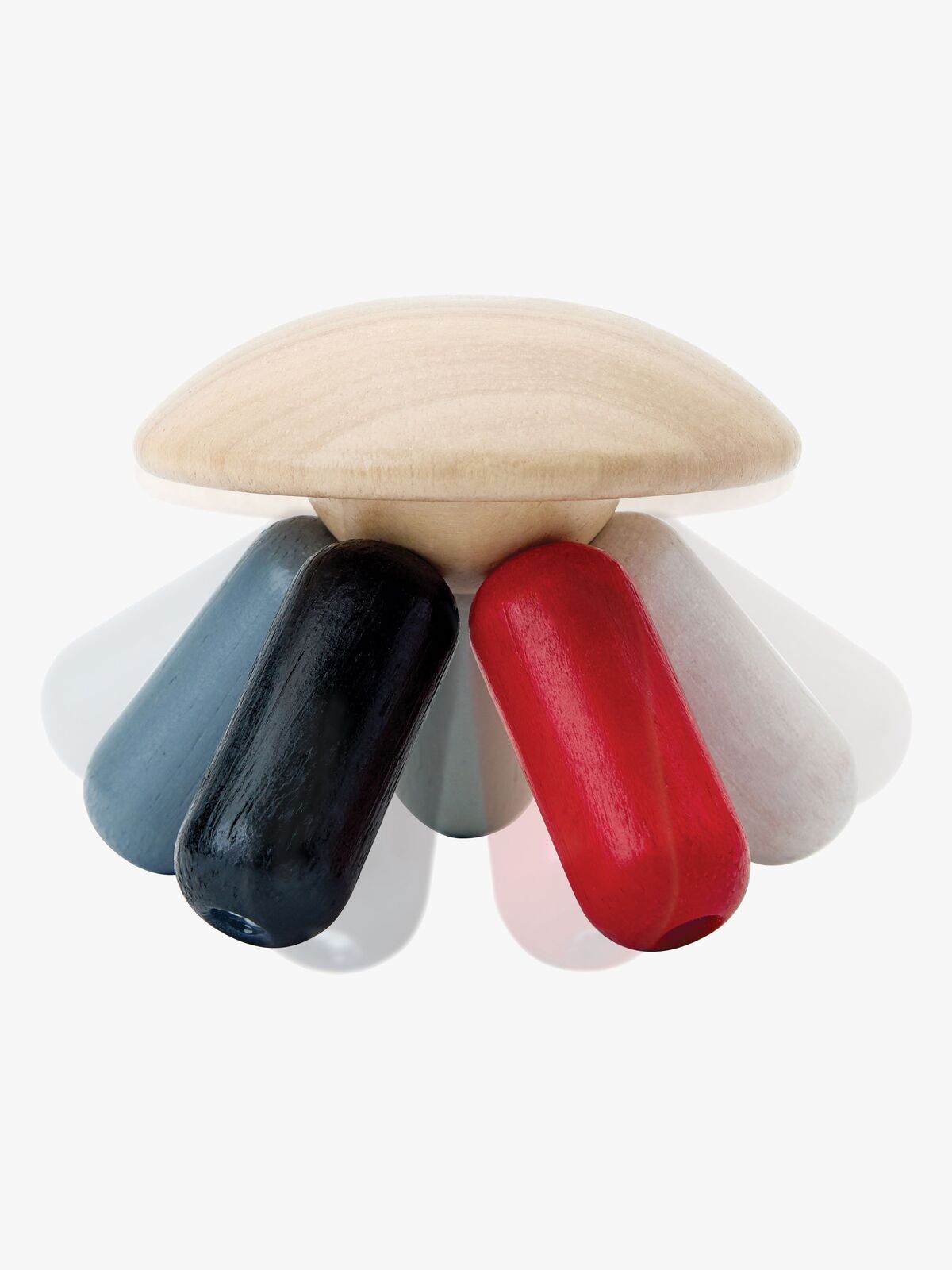 Plan Toys Flexi Jellyfish Motorisk Legetøj, High Contrast