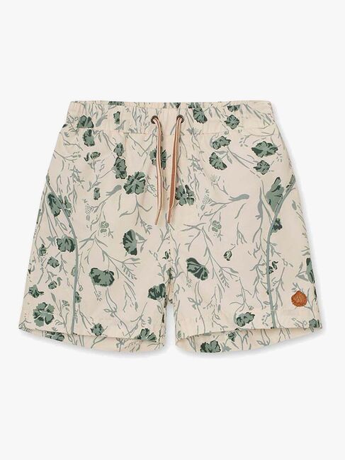 MINI A TURE Maki Badeshorts, Print Green Bay