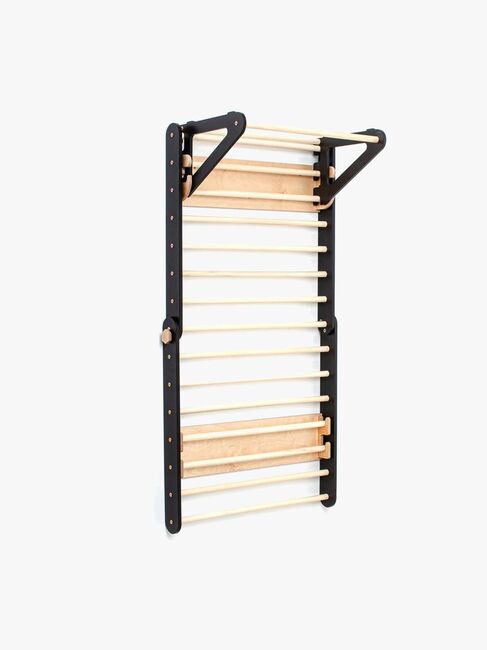 Duck Woodworks Klatretrekant Væg, Sort