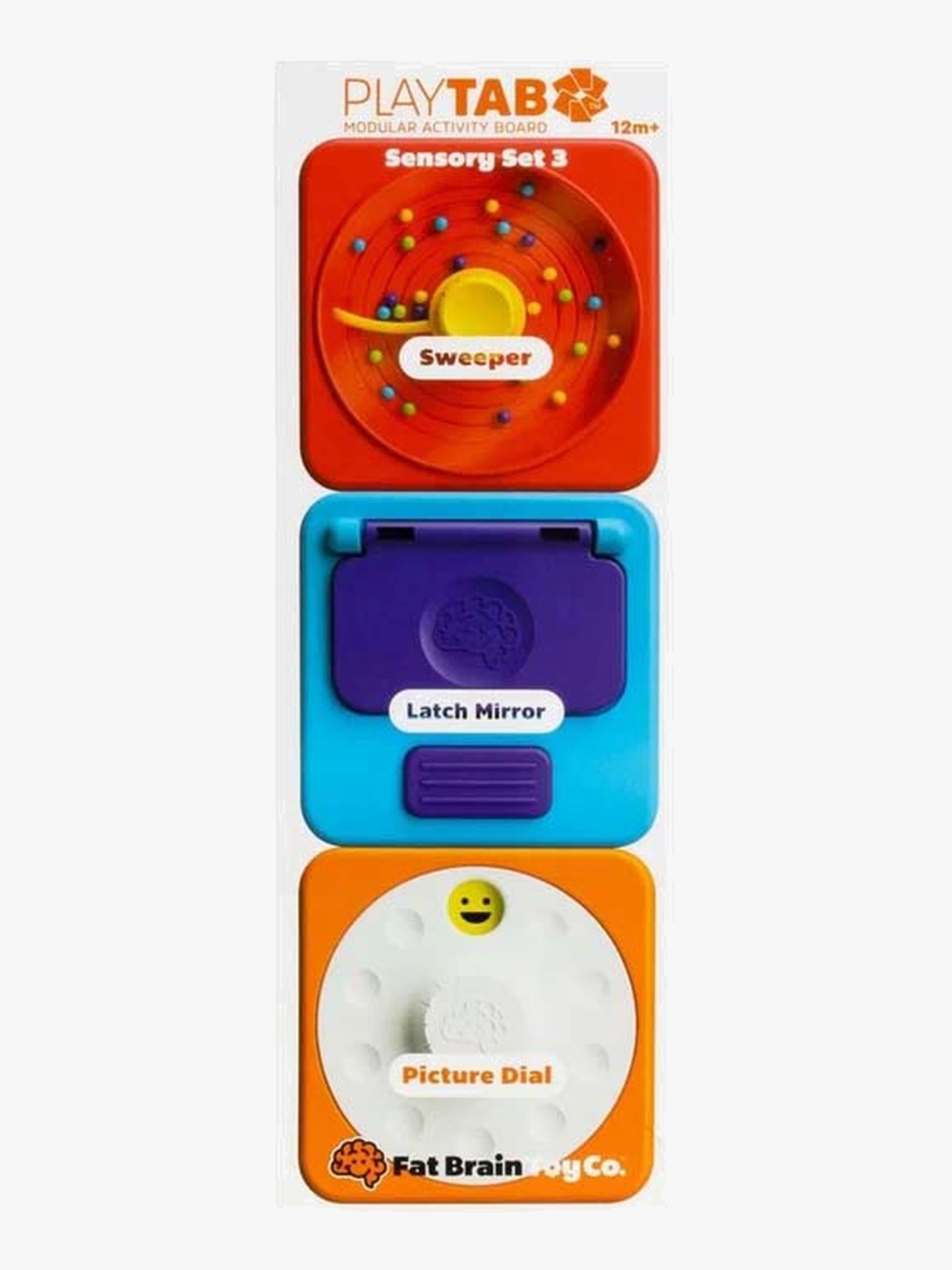 Fat Brain Play Tab Sensorisk Aktivitetslegetøj Set 3