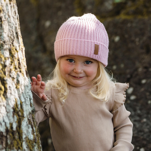 OICAN Wear  Strikket Hue med Hovedbeskyttelse, Pink