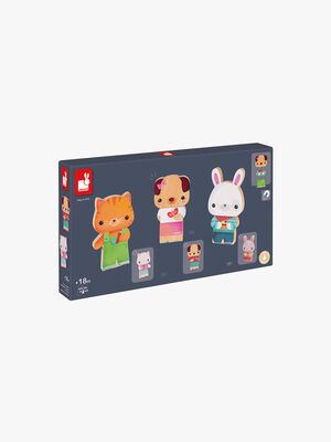 Janod Funny Magnets Kæledyr Magnetsæt