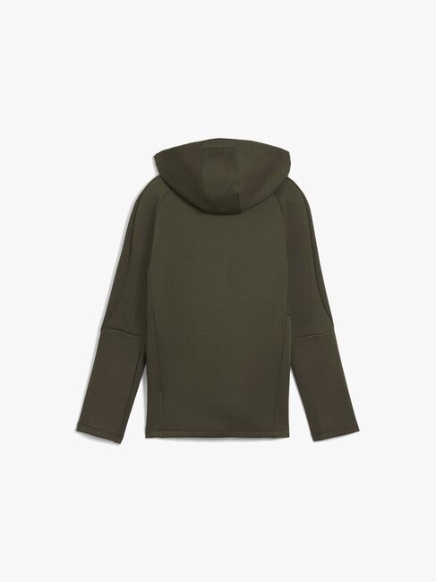 Puma Evostripe Full-Zip Hættetrøje, Grøn