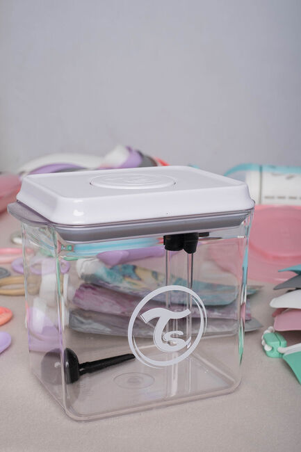 Twistshake Pulverbeholder 1700ml, Hvid